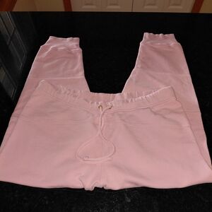 NWT LoveShackFancy Pink Grace Etty Pants Joggers